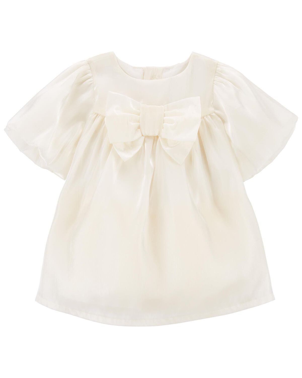 Baby Gold Cream Holiday Bow Dress  - Carter's | Carter's | Carter's Inc