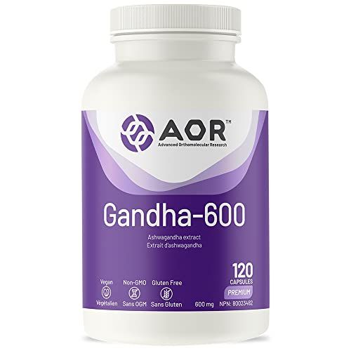 AOR - GANDHA-600 120 Capsules | Amazon (CA)