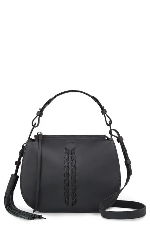 ALLSAINTS Kepi Leather Crossbody Bag | Nordstrom