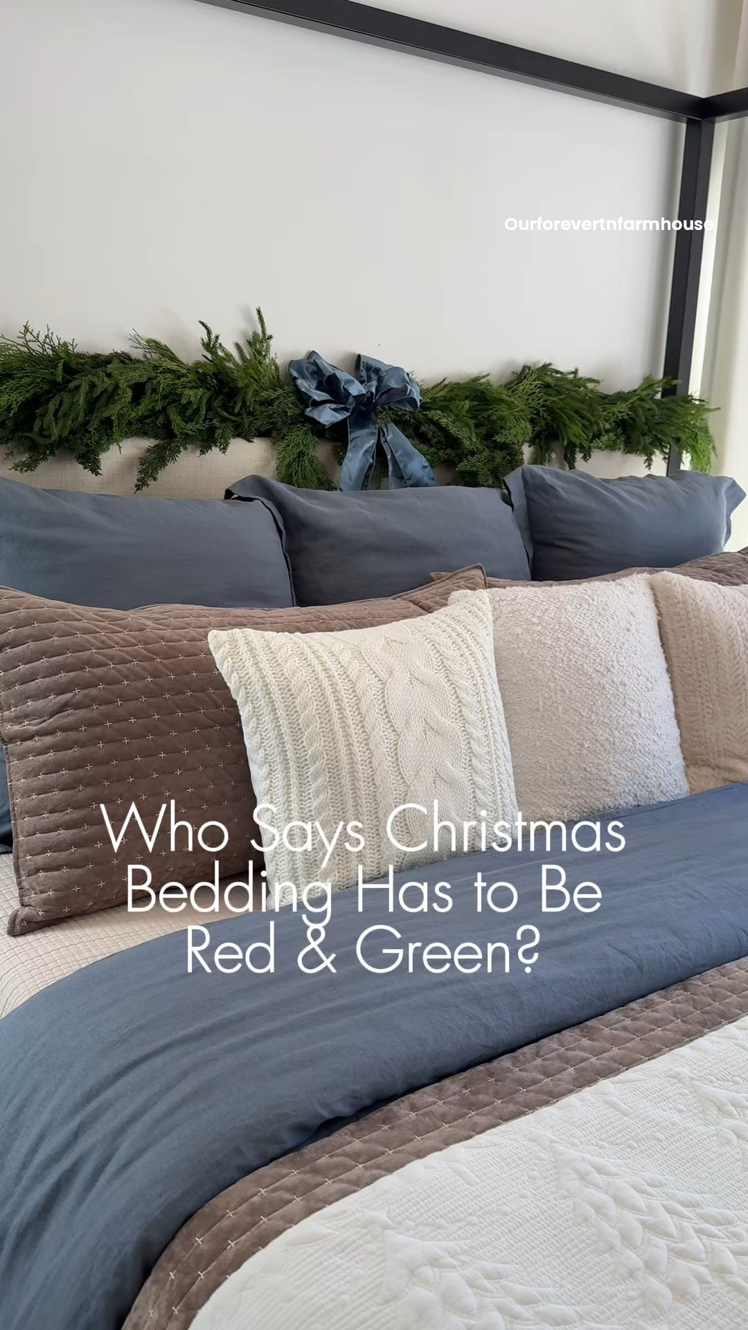 I have a blue Christmas without you. 💙 This denim blue linen duvet mixed with Levtex Home's O Christmas Tree and Cocoa Velvet Stitch quilts gives all the cozy-festive feels. Add a few wintery pillows, and suddenly it's the dreamiest holiday retreat.
#levtexhome #levtexbedding #holidaybedding #cozyhome #holidaydecor #bluechristmas #wintervibes #homefortheholidays #bedroomgoals #holidaymagic #cozyvibes

#LTKHome #LTKHoliday #LTKSeasonal