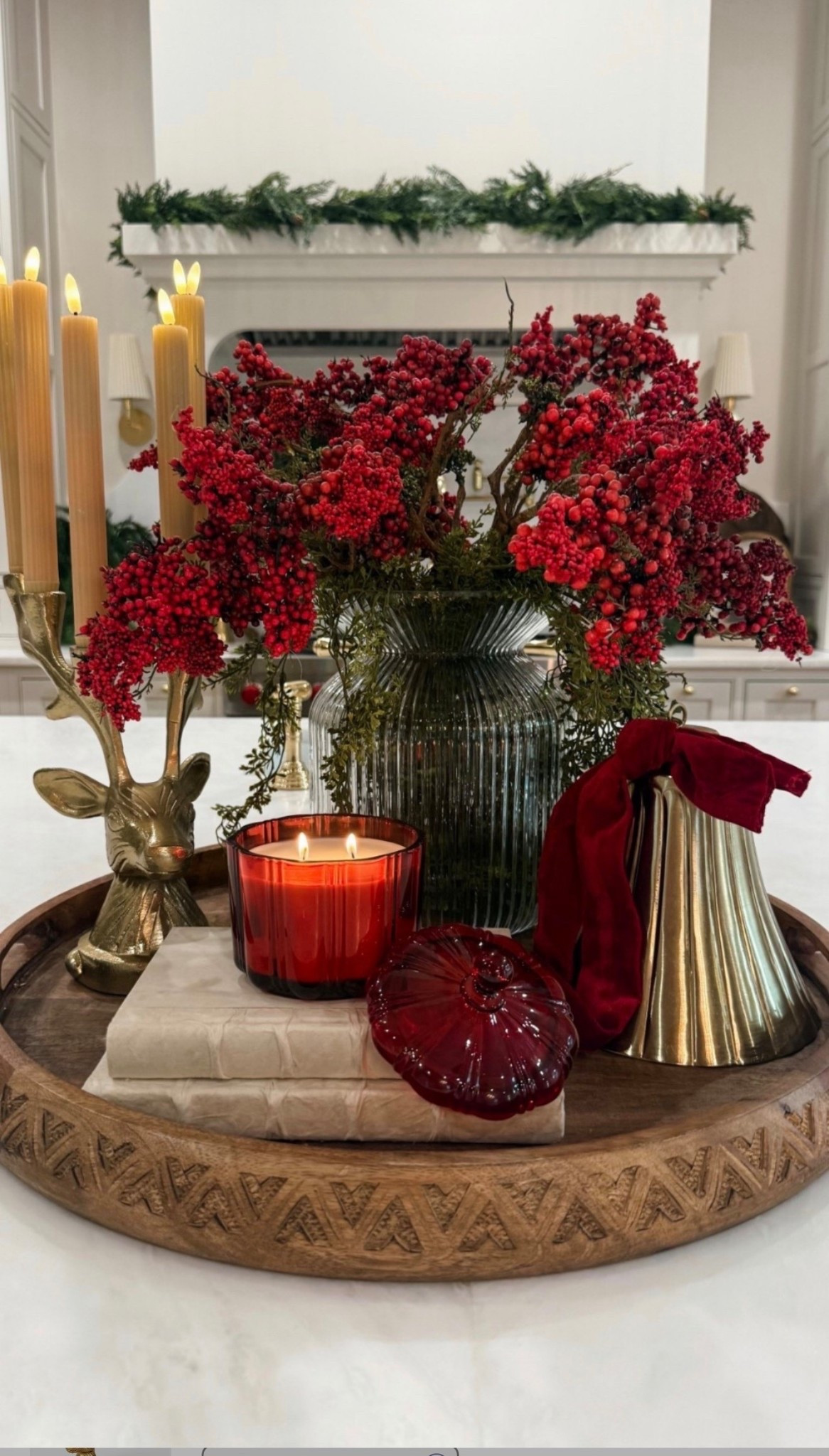 Christmas centerpiece 

#LTKHome #LTKHoliday