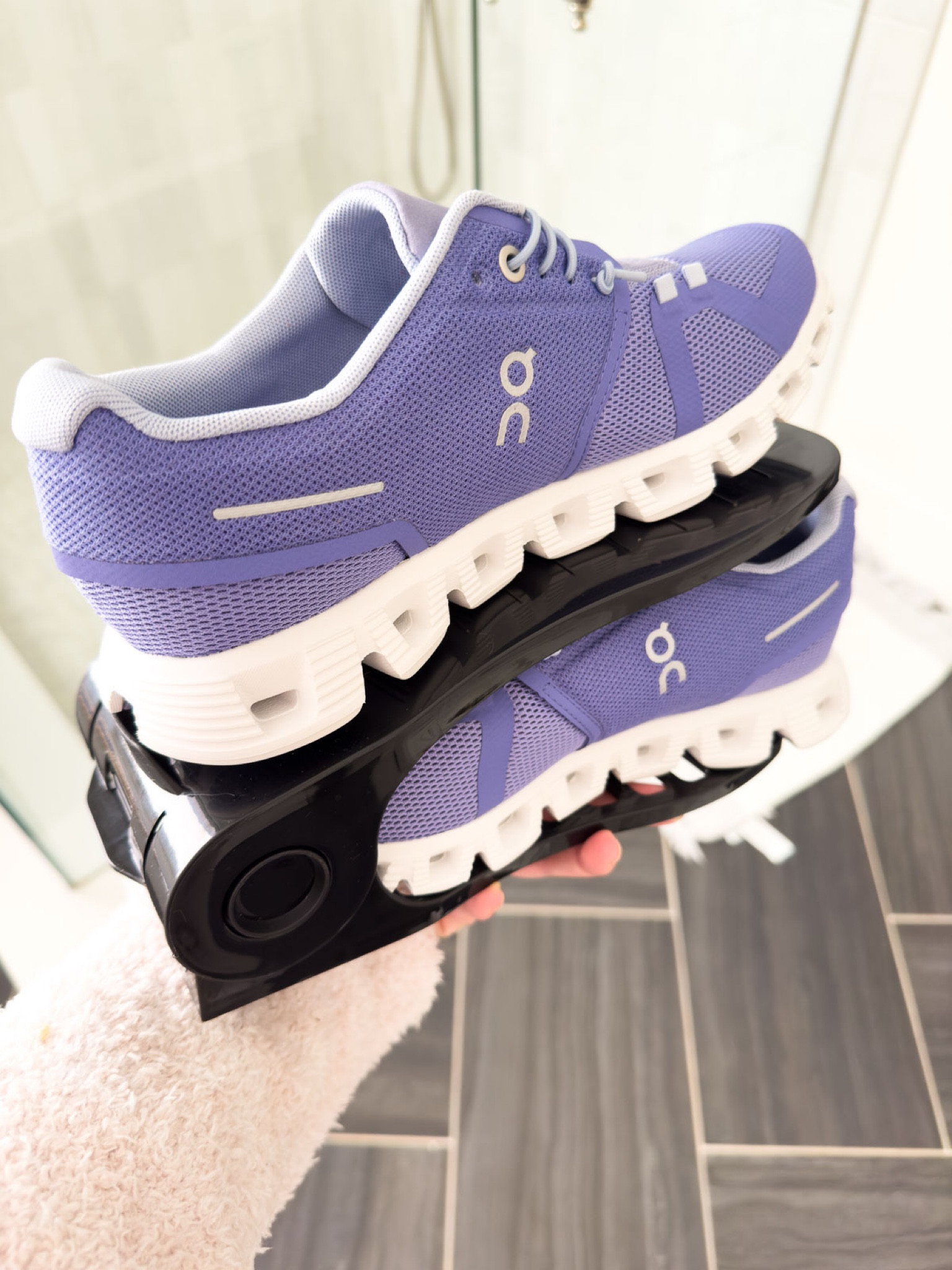 I found the best shoe organizers that are a fantastic space saver in my closet. These come in a pack of 16 and I was able to organize all of my sneakers on the top shelf of my closet, which was under utilized before. They are adjustable, depending on the shoe height, and work for heels, boots and sandals. They even work for men’s shoes! home organization closet organization shoe organization closet storage running shoe organization cloud 5 running shoes 

#LTKShoeCrush 

#LTKFindsUnder50 #LTKHome