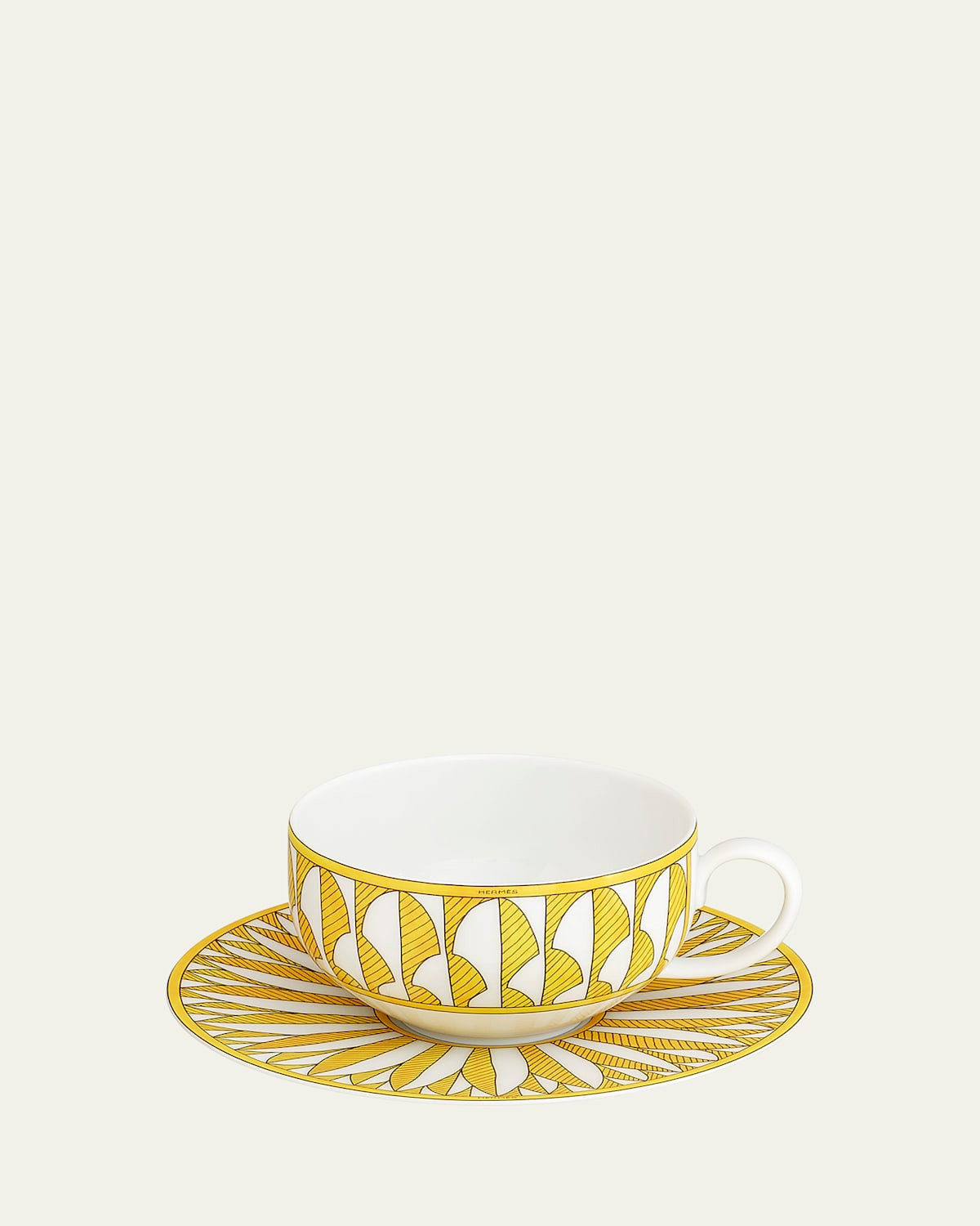 Soleil d'Hermes Tea Cup & Saucer Set | Bergdorf Goodman