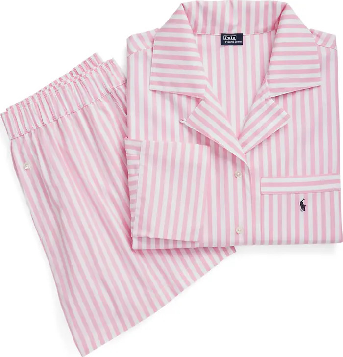 Polo Ralph Lauren Crop Cotton Short Pajamas | Nordstrom | Nordstrom