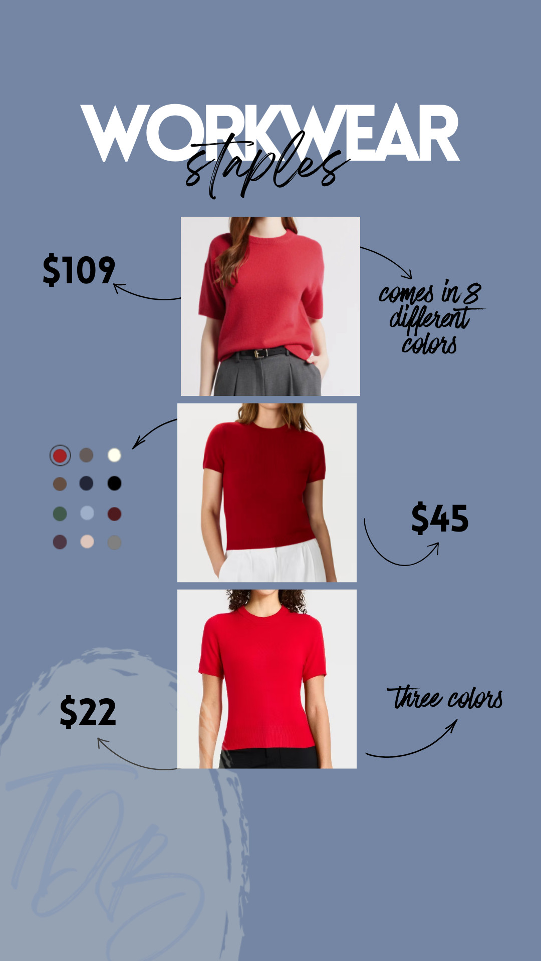 Short sleeve workwear sweaters 
 

 #LTKSeasonal #LTKMidsize #LTKWorkwear