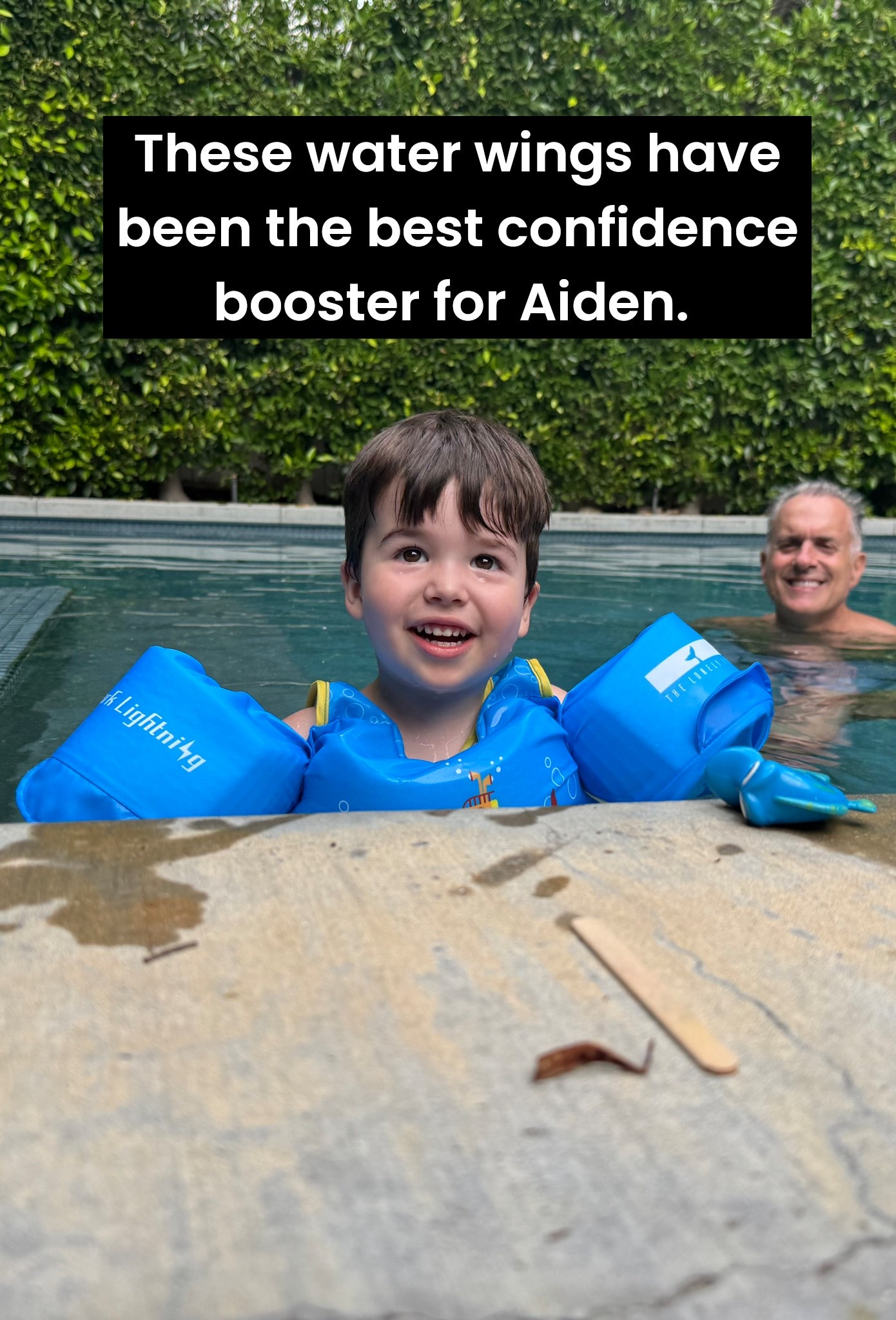 Water wings
Toddler pool safety 

#LTKBaby #LTKFamily