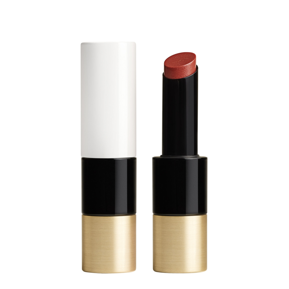 Rouge Hermes Silky Lipstick Shine - 15 Brun d'Ambre | Macy's
