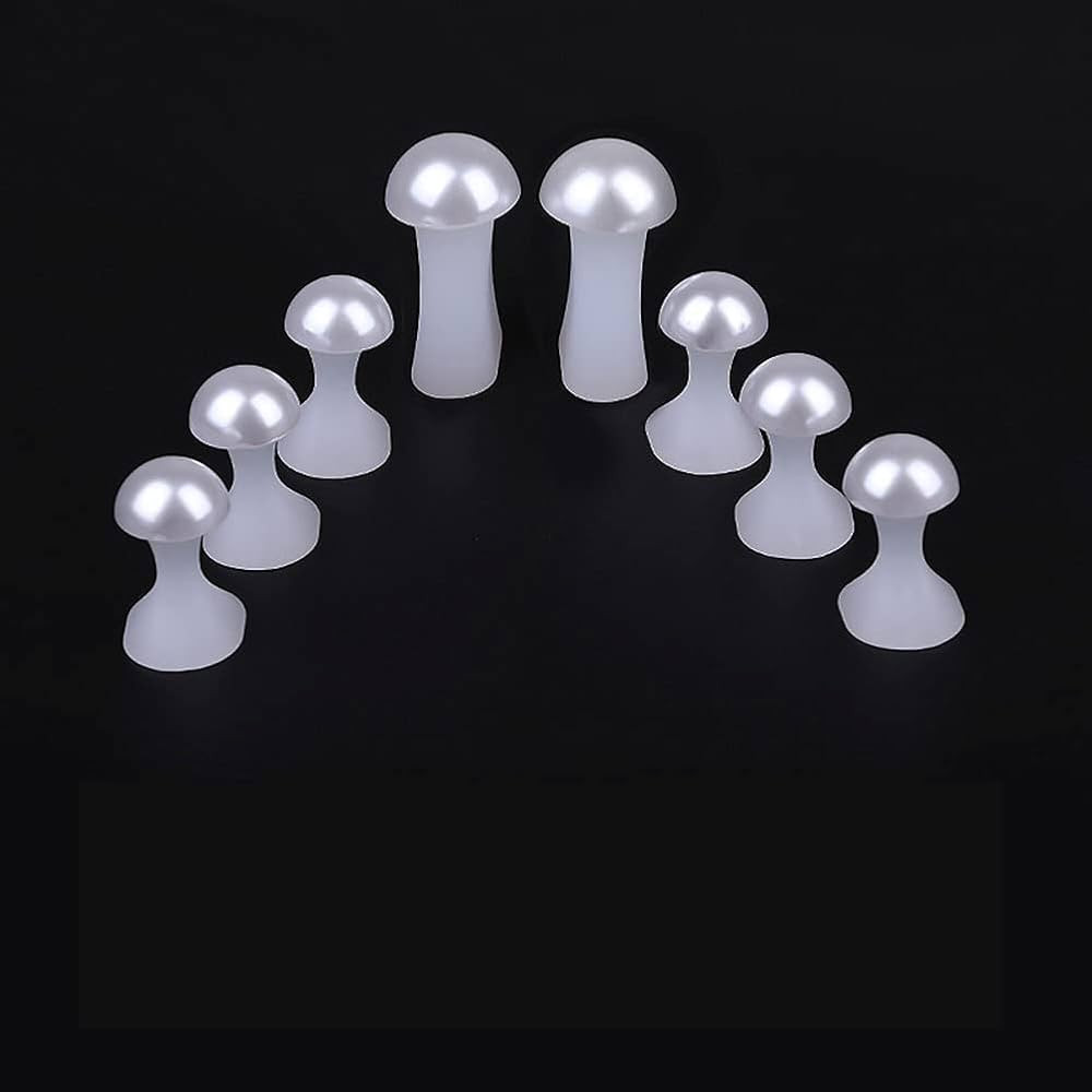 AKOAK 8 Pcs/set Soft Silicone Toe Daisy Purple Gold Nail Toe Splitter Silicone Foot and Finger Se... | Amazon (US)