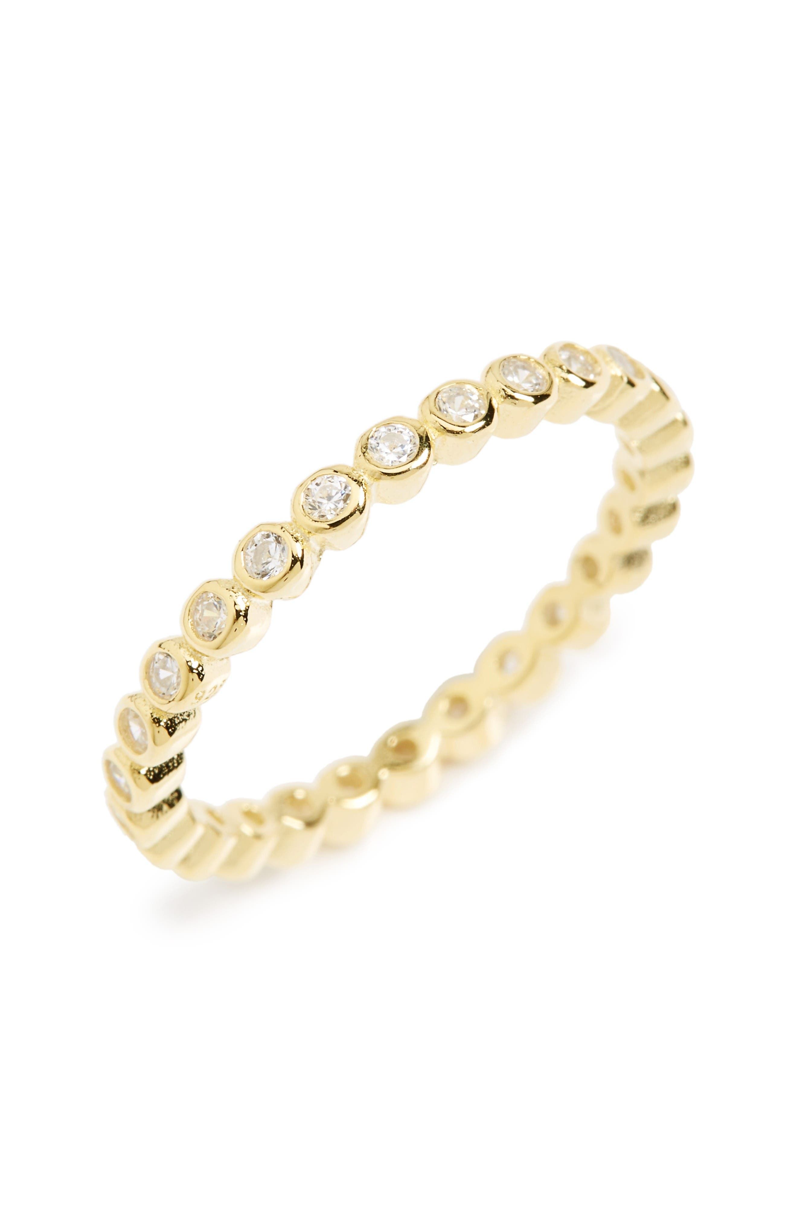 Yes Please Infinity Eternity Band Ring | Nordstrom