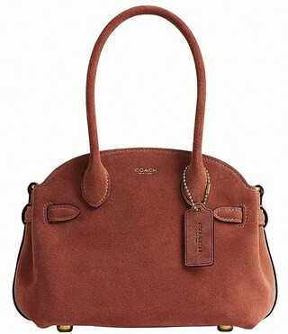 Suede Soft Empire 21 Handle Satchel Bag | Dillard's