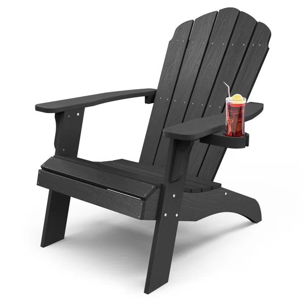Allurine HIPS Plastic Oversize Adirondack Chair | Wayfair North America