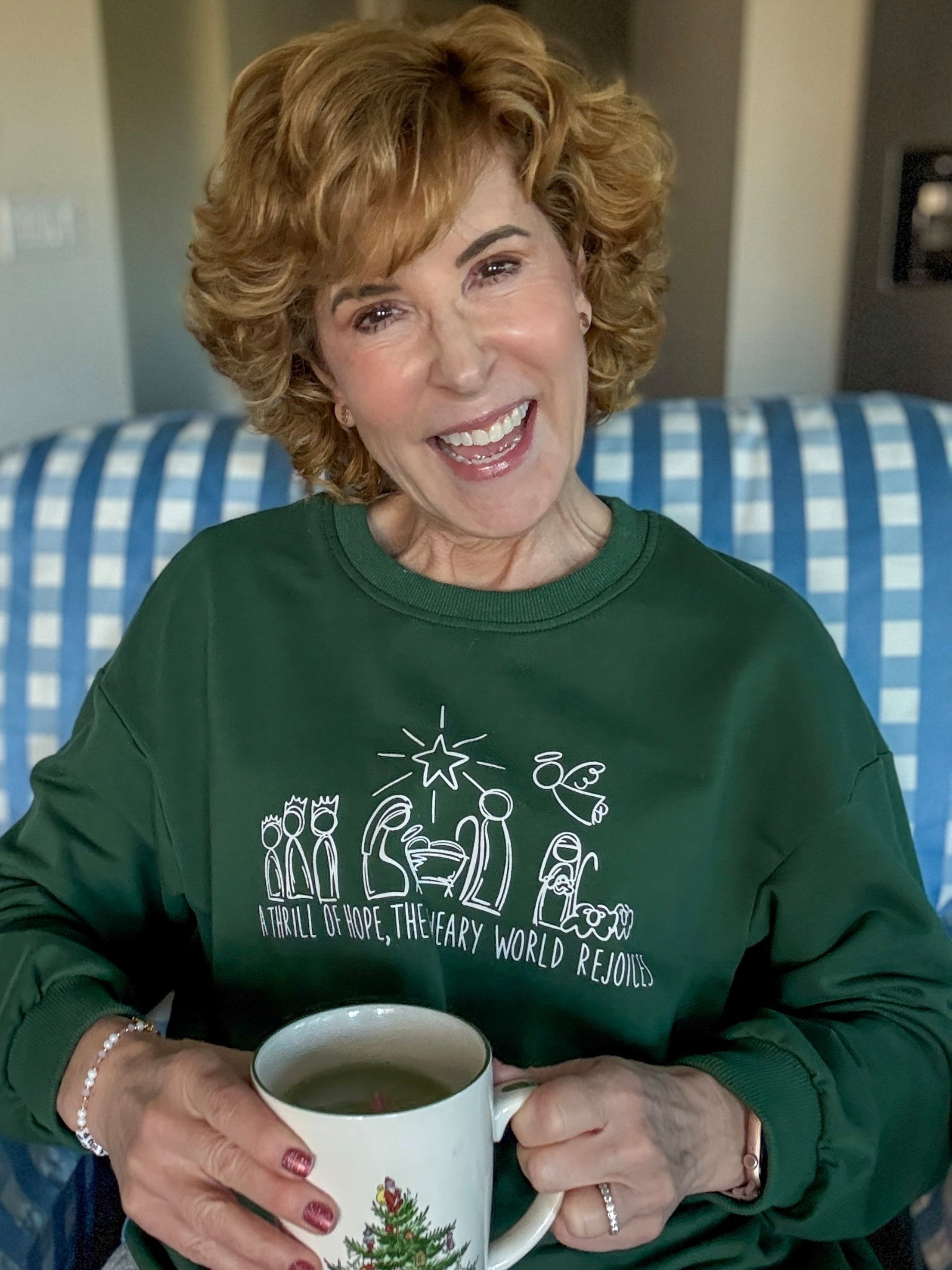 My WFH outfit is this darling Amazon sweatshirt that reminds me of the reason for the season! 

#LTKFindsUnder50 #LTKOver40 #LTKHoliday