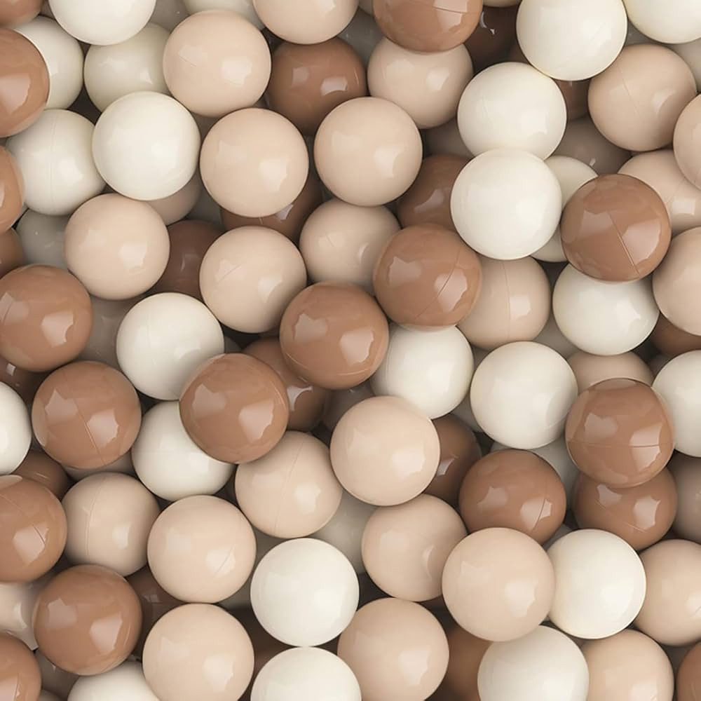 Ball Pit Pack of 100 - BPA Free, Crush Proof Plastic Balls for Tent, Playhouse, Children's Toy, P... | Amazon (US)