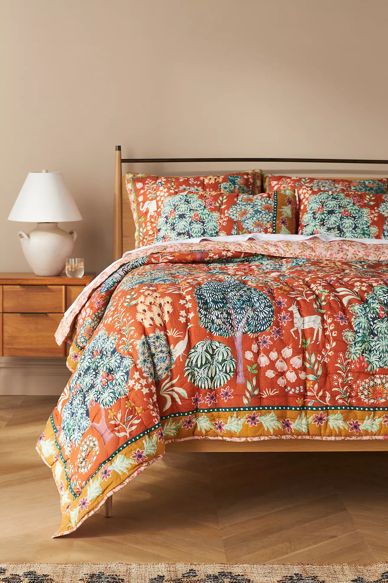 Averill Organic Cotton Quilt | Anthropologie (US)