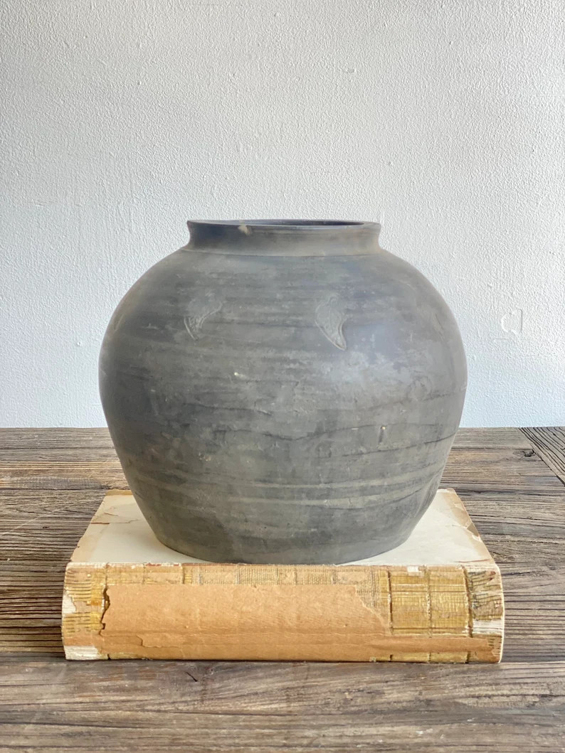 Vintage Clay Pot (Medium) | Etsy (US)
