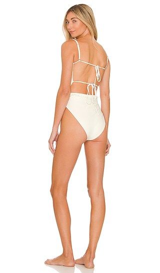 Tia One Piece in White | Revolve Clothing (Global)