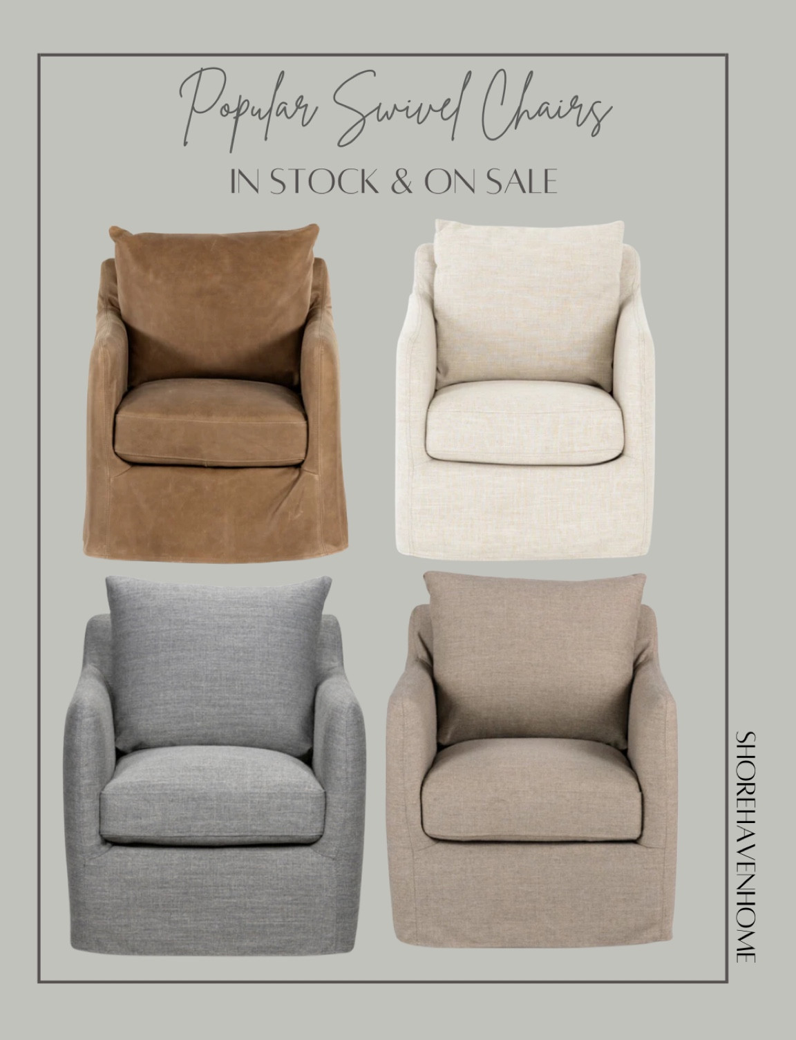 UPDATED 11/24. They sell out quick once they go on sale! 
Banks swivel chair, chair sale, upholstered chair. 

#LTKCyberWeek #LTKhome #LTKsalealert