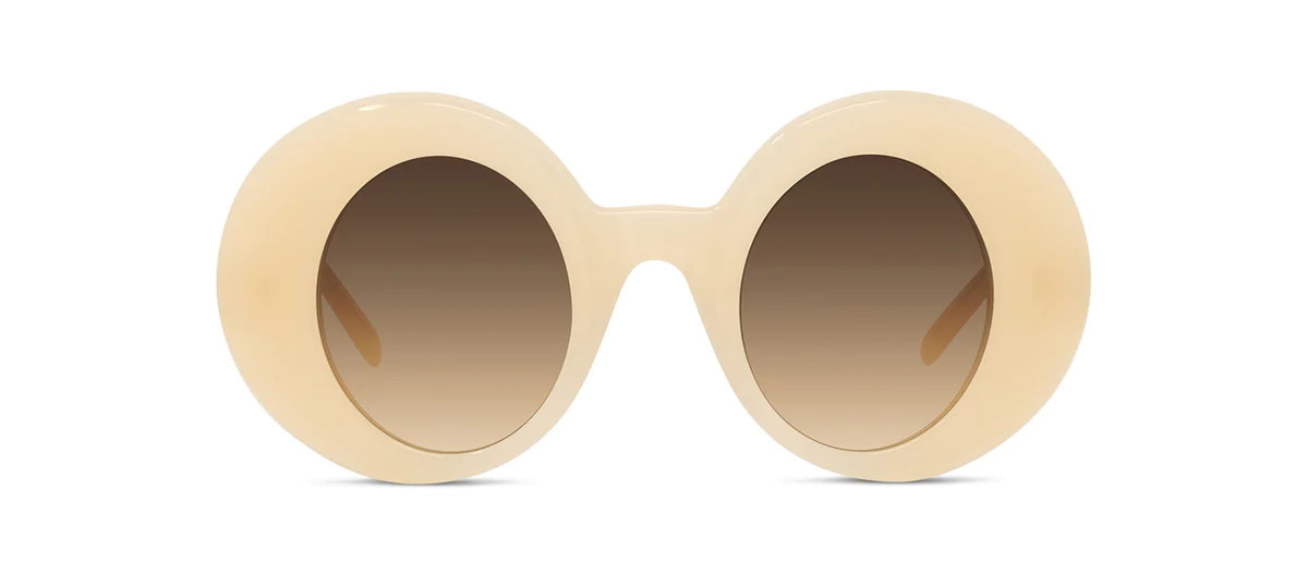 Loewe CURVY  LW40089I 57F Oval Sunglasses | SOLSTICE