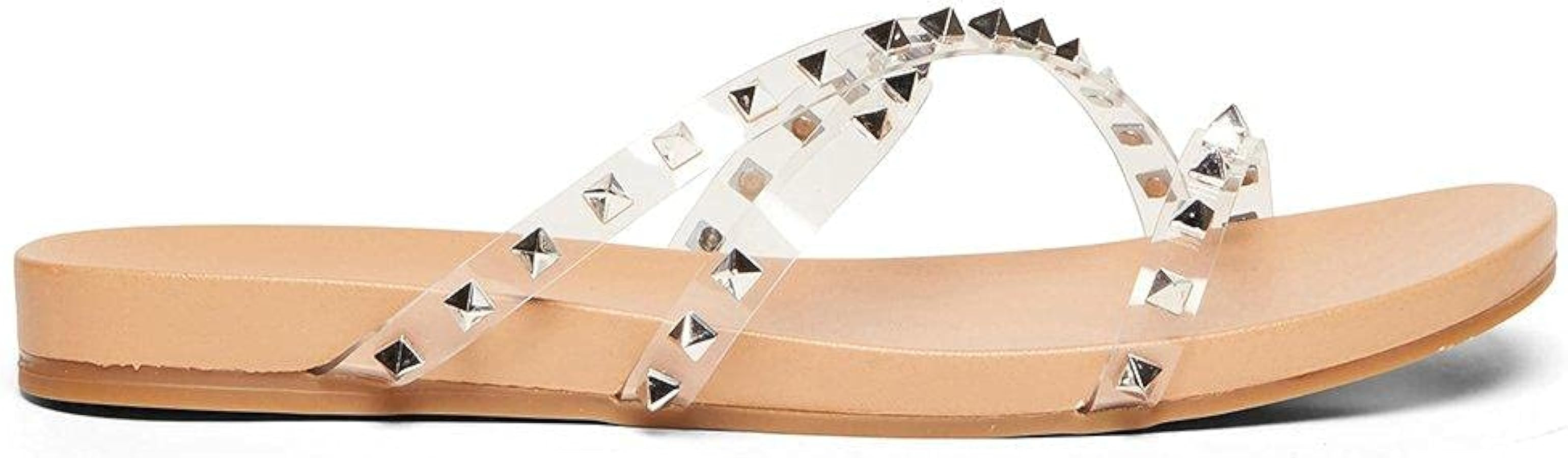 Madden Girl Women's Candy Slide Sandal | Amazon (US)