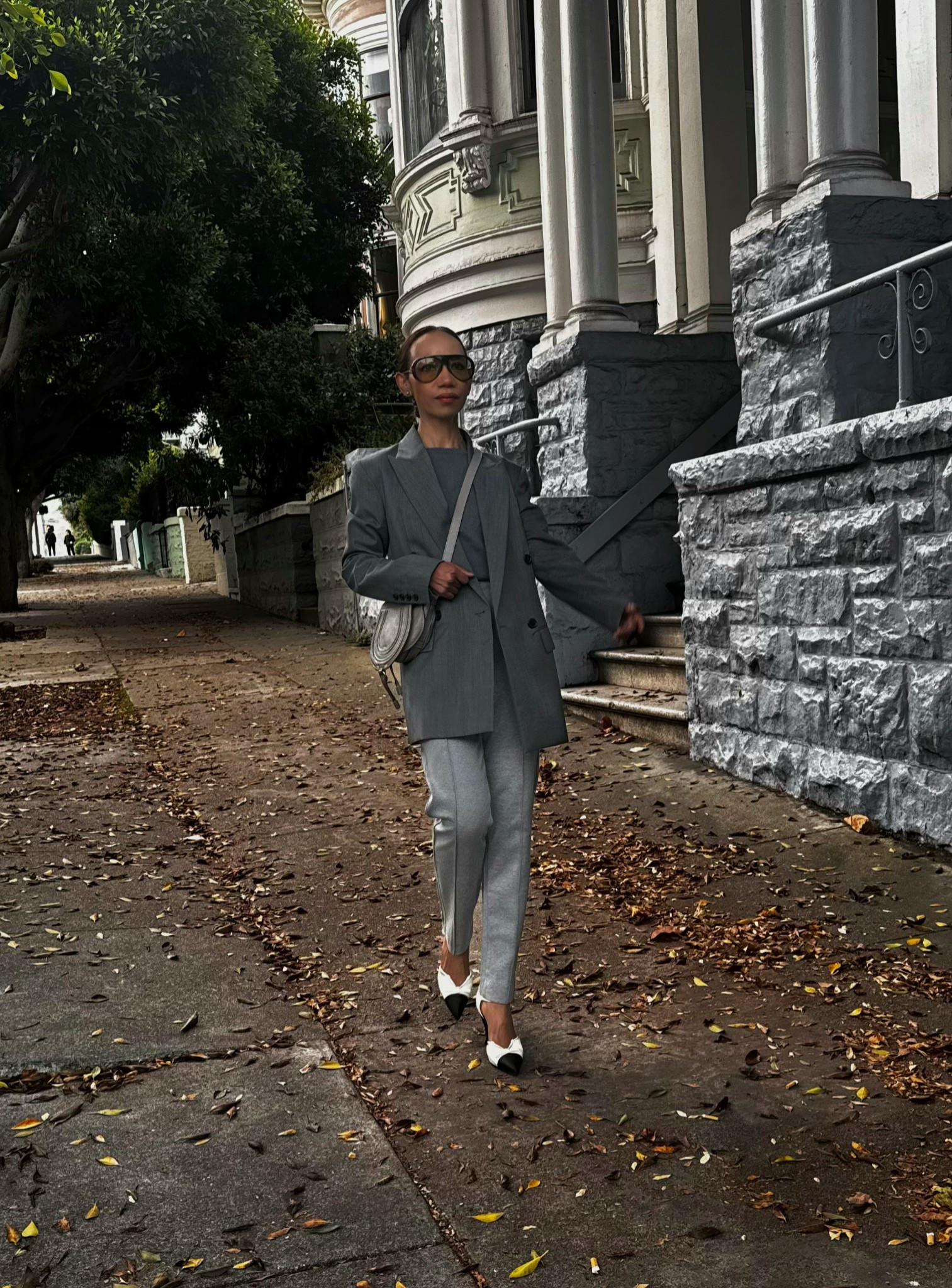 Shades of grey workwear style. 

#LTKWorkwear #LTKPetite #LTKSaleAlert