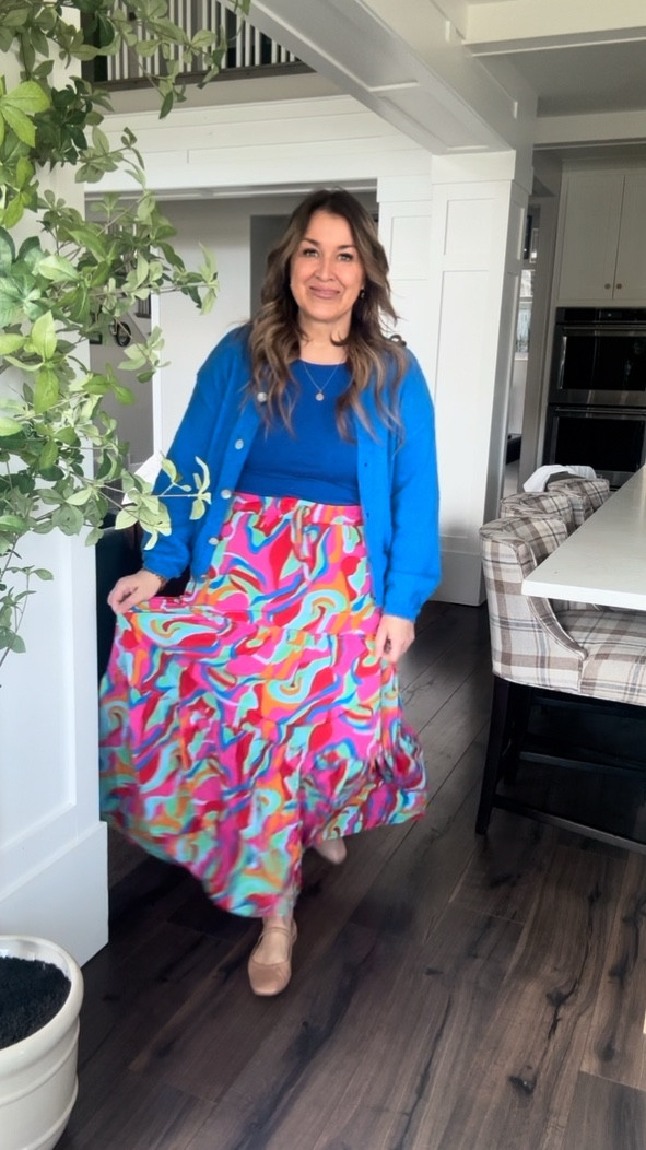 sin love with this outfit from Amazon! 
midsize / over 50 / over 50 club / amazon find / colorful outfit / middle age women / maxi skirt 

#LTKMidsize #LTKFindsUnder50 #LTKStyleTip