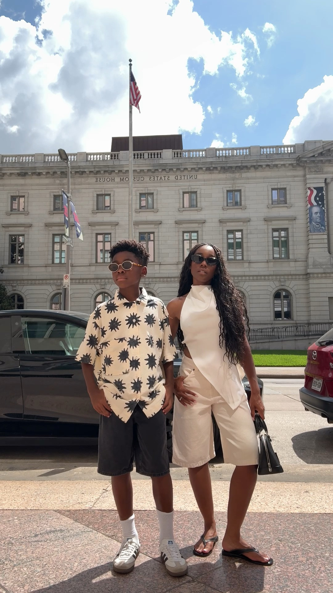 Outfit check, coordinating outfit with the kiddo! I hope he will always want to coordinate with me for the summer! @zara #ad #sponsored

#LTKootd #LTKKids #LTKPetite