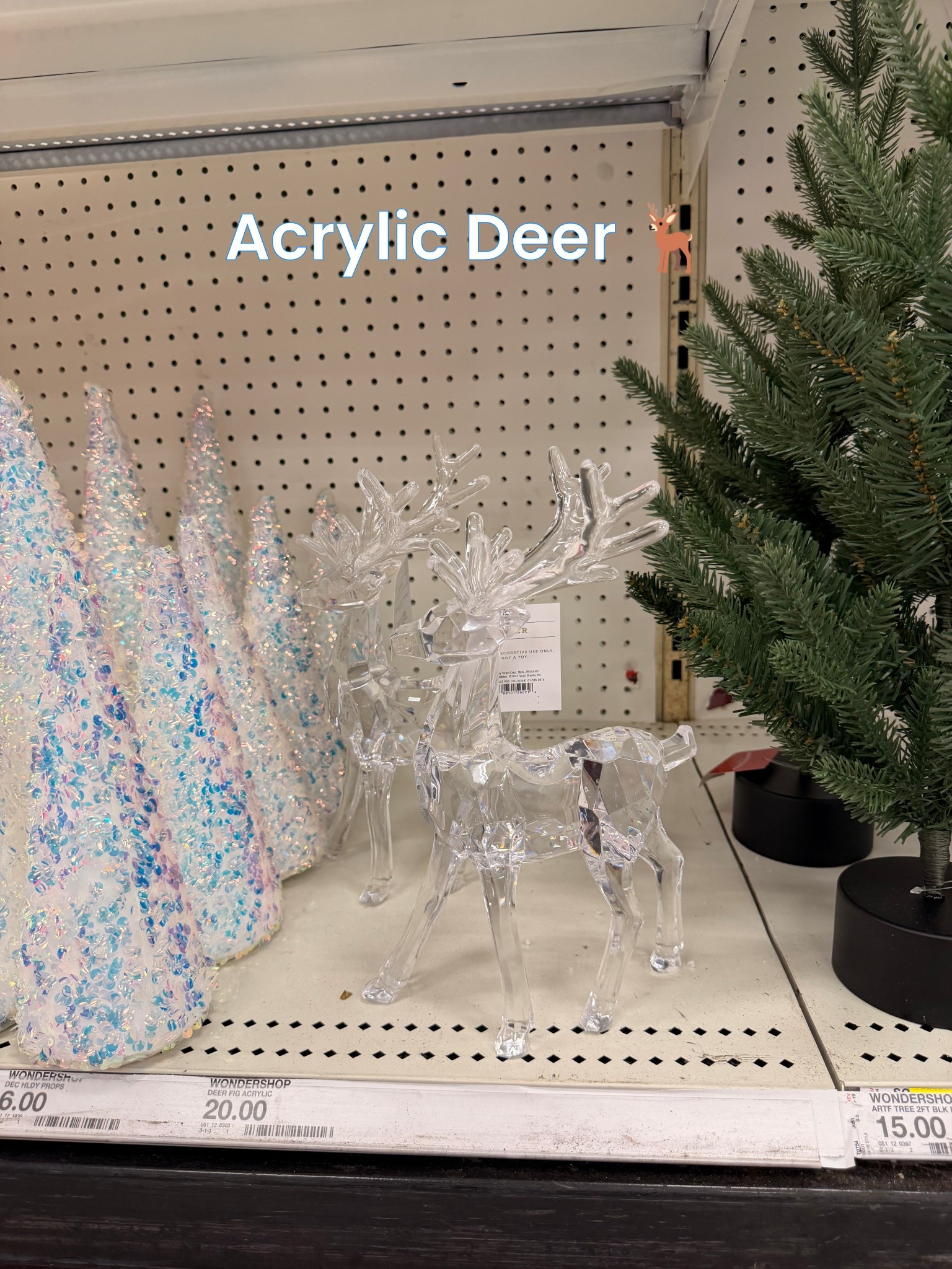 Acrylic holiday Christmas pieces / deer / nativity scene / nutcracker 

#LTKHoliday #LTKHome #LTKFindsUnder50