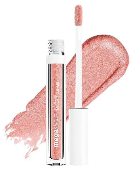 wet n wild MegaSlicks Lip Gloss, Ultra-Glossy, Vitamin-E Enriched, Ultra-Gloss High Shine Moistur... | Amazon (US)