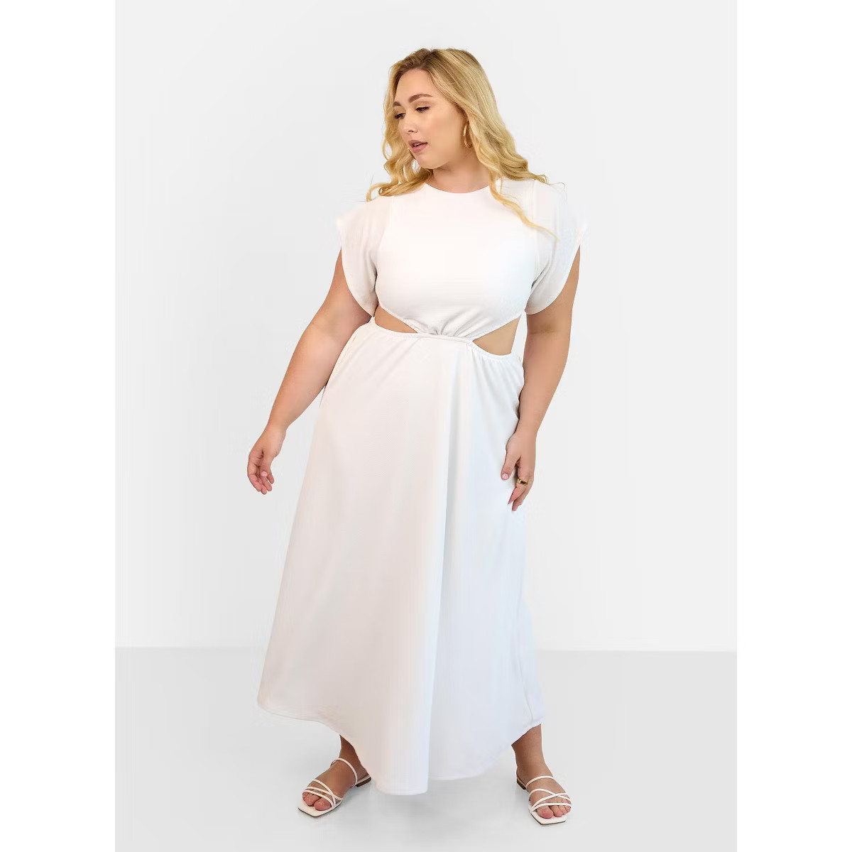 Rebdolls Women's Blanche Cut Out Maxi Dress | Target