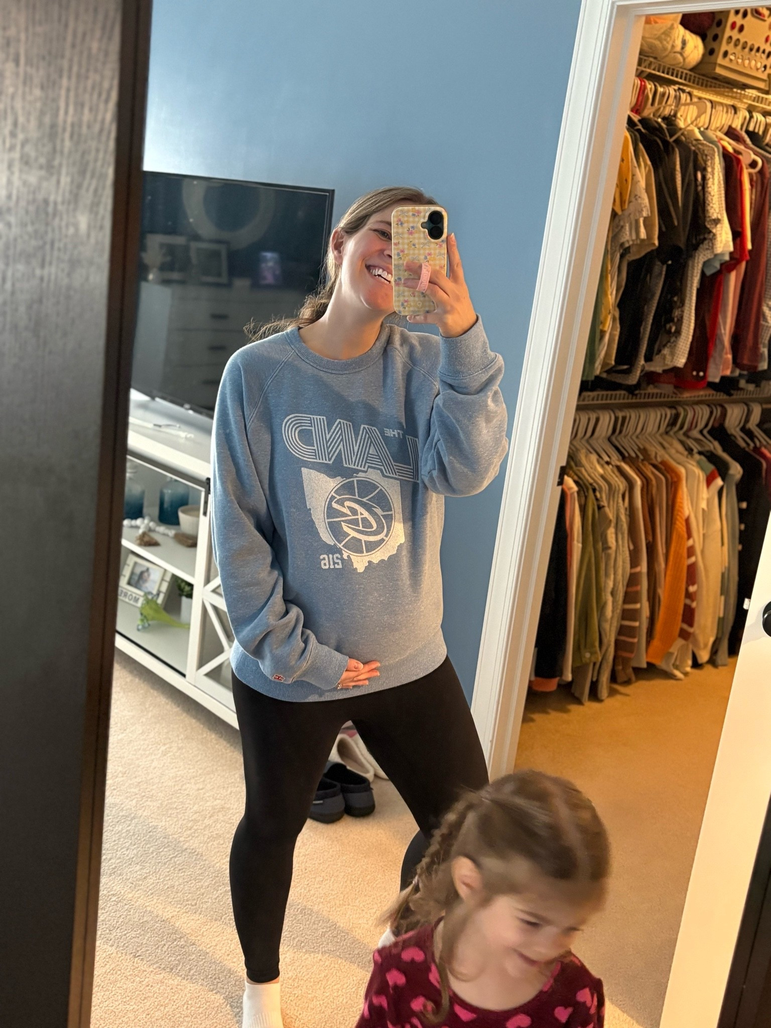 Let’s go Cavs!!! My fav @HOMAGE sweatshirt on repeat over here 🏀

#LTKmomlife #LTKootd #LTKdayinmylife