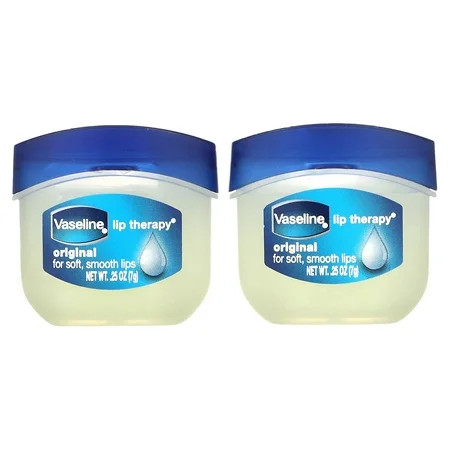 Vaseline Lip Therapy Original Lip Balm 2 Pack 0.25 oz (7 g) Each | Walmart (US)
