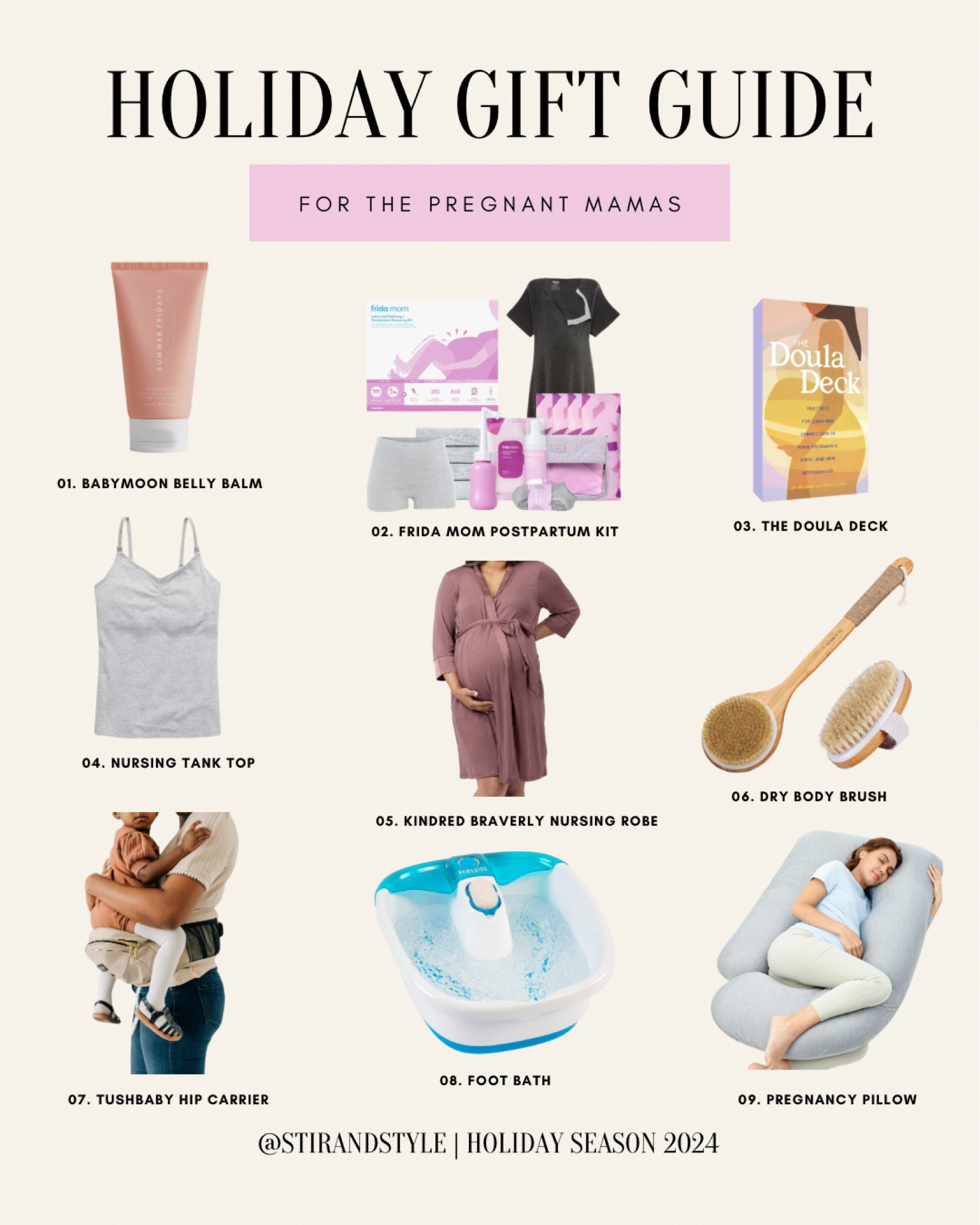 Shop these gifts for the maternity mamas! 🎁🤰🏻

#LTKWatchNow #LTKHoliday #LTKGiftGuide