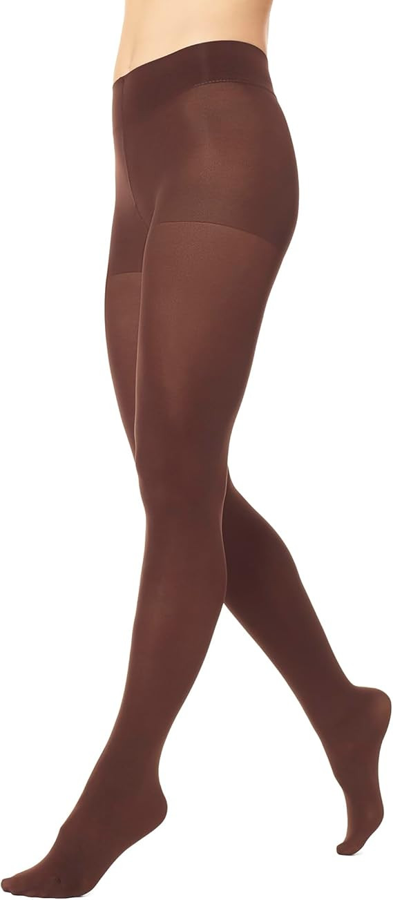 HUE Super Opaque Tights with Control Top | Amazon (US)