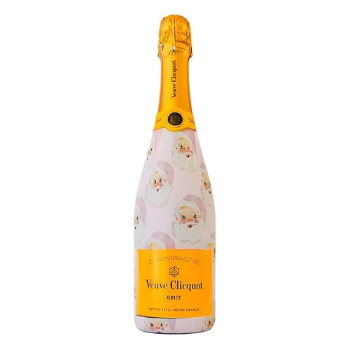 Beau Bottles Limited Edition Watercolor Pink Santa - Veuve Edition | Amazon (US)