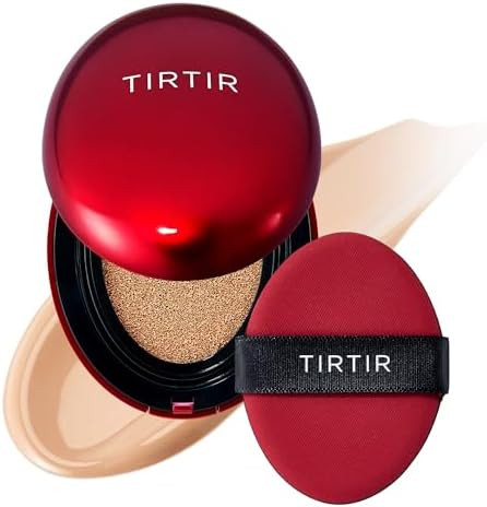 TIRTIR Mask Fit Red Cushion Foundation | Full coverage, Weightless, Skin fit, Satin Glow Finish, ... | Amazon (US)