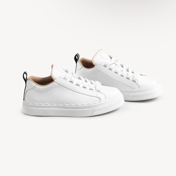 White Lauren Chloe Sneaker | Poshmark