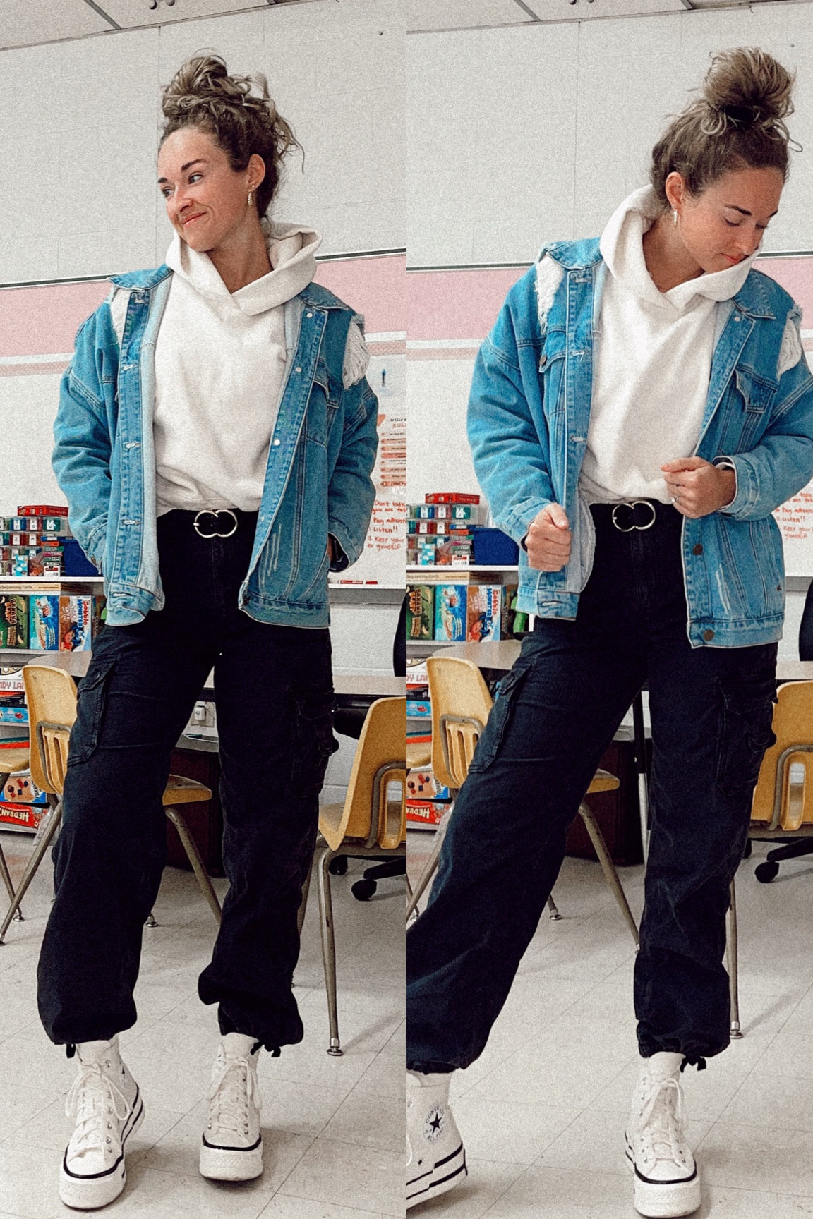 Another day another casual SLP OOTD! I’m about to get these cargo pants in EVERY. SINGLE. COLOR! 

#LTKworkwear #LTKMostLoved #LTKstyletip