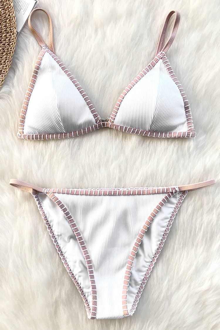 Bay Of Angels Crochet Bikini Set | Cupshe