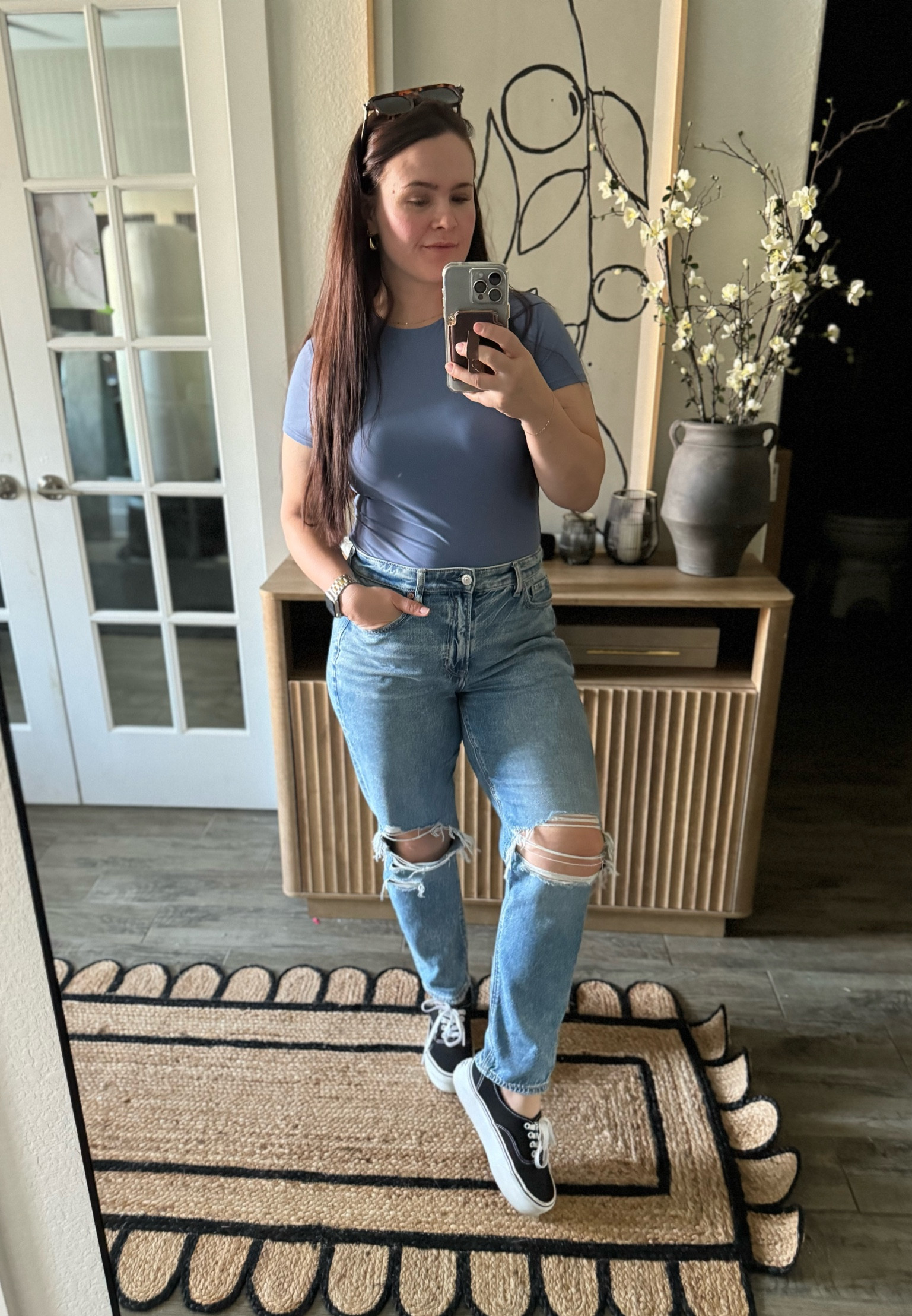 Close day outfit 🙌🏻🥰 wearing size 10 pants (not a lot of stretch but they do loosen) medium top

#LTKFindsUnder100 #LTKStyleTip #LTKMidsize