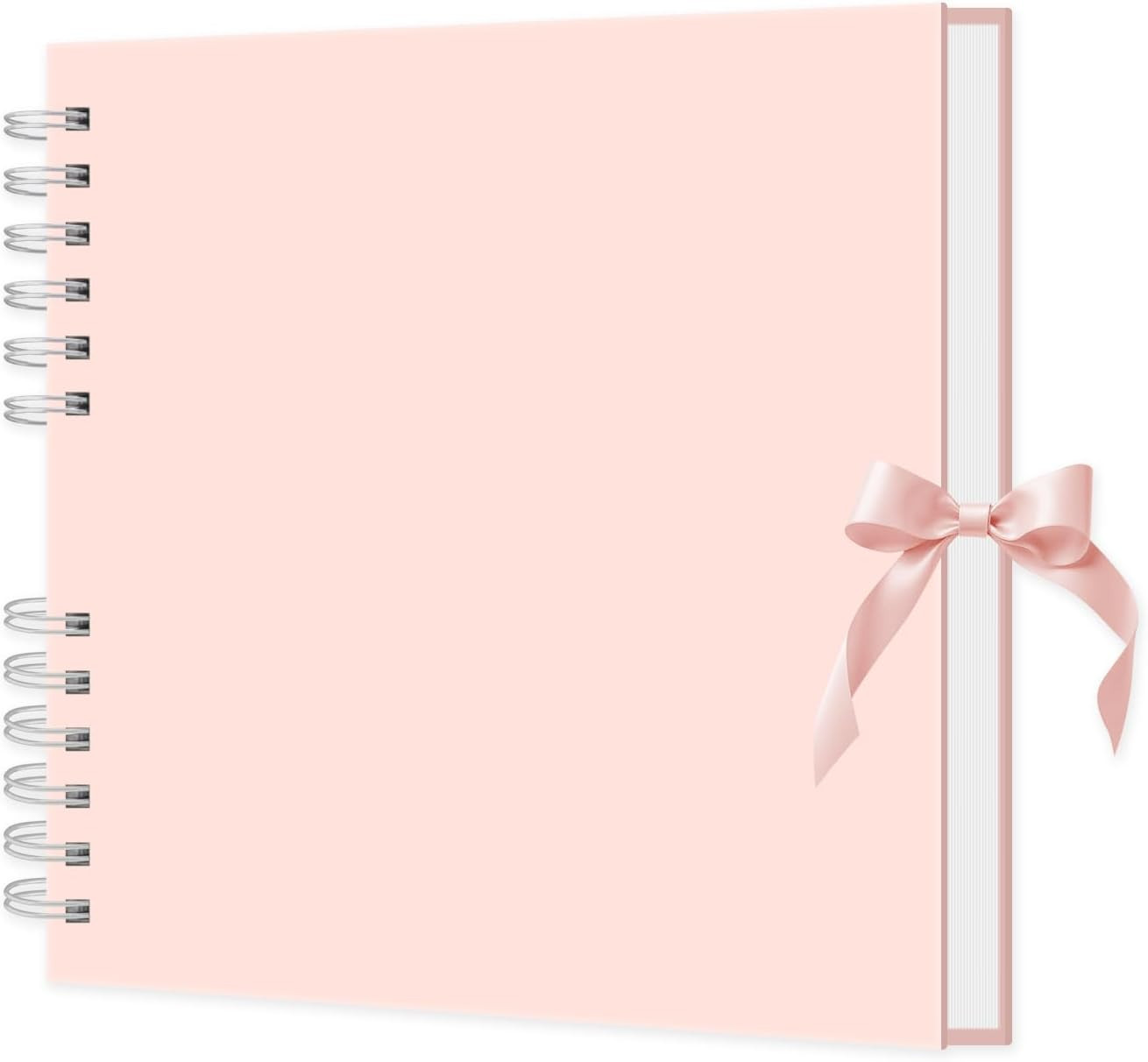 MARCADORUS Pink Scrapbook Album, 8" x 8" Scrap Book 30 Sheets (60 pages), Memory Book & Photo Album for Wedding Guest, Baby Shower, Valentines, Engagement | Scrapbooking Supplies. | Amazon (US)
