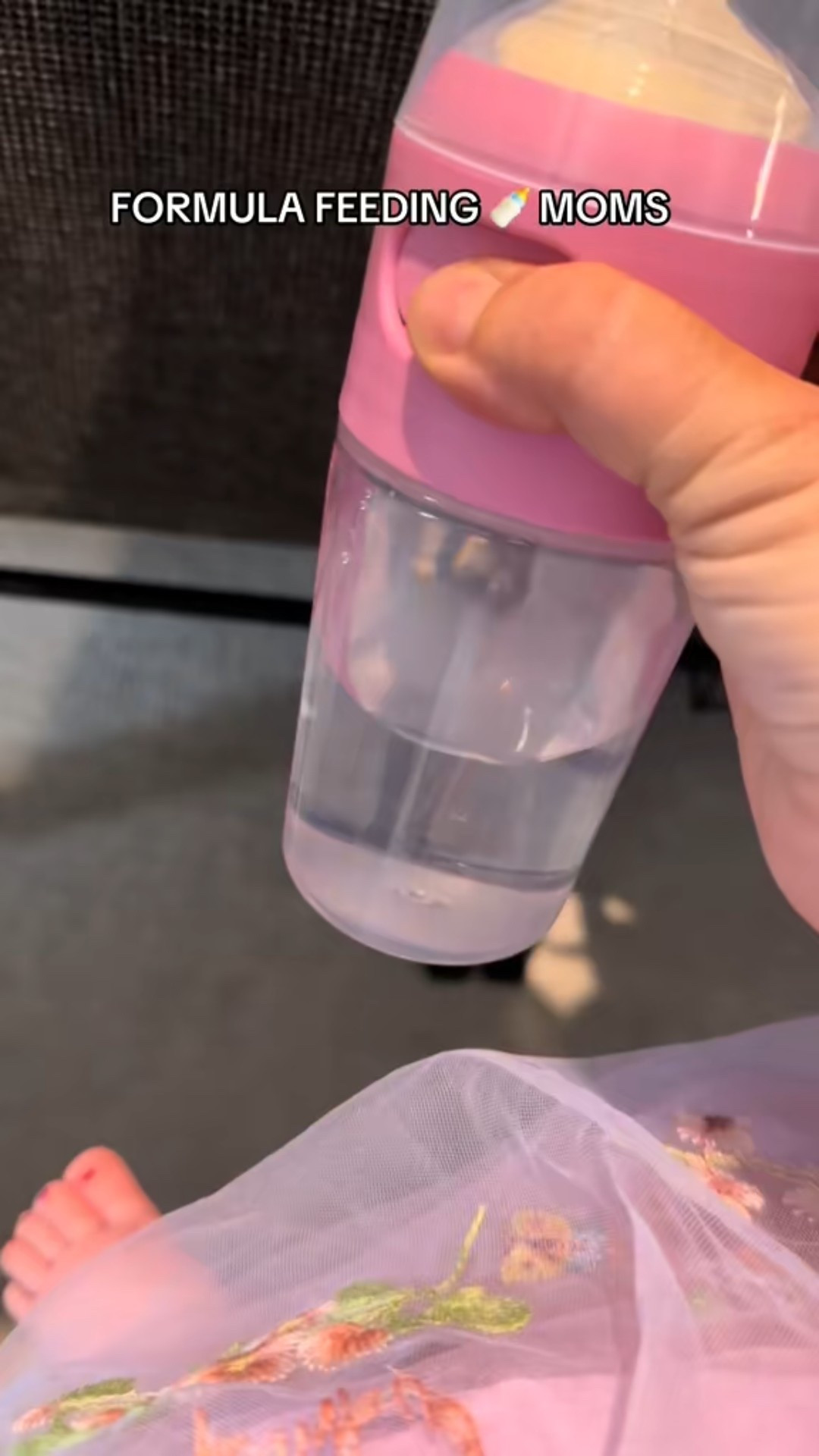 Just add the formula to the nipple of the baby bottle and fit the chamber to seal it until you're ready to POP and use! This is an anti-colic bottle as well, it's literally perfect for us formula feeding moms!

#LTKGiftGuide #LTKHoliday #LTKdayinmylife