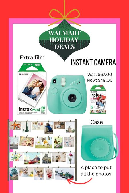 Love this camera and these accessories from @walmart for a fun gift idea! #WalmartPartner

#LTKfindsunder50 #LTKGiftGuide #LTKSeasonal