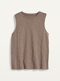 EveryWear Slub-Knit Sleeveless T-Shirt for Women | Old Navy (US)