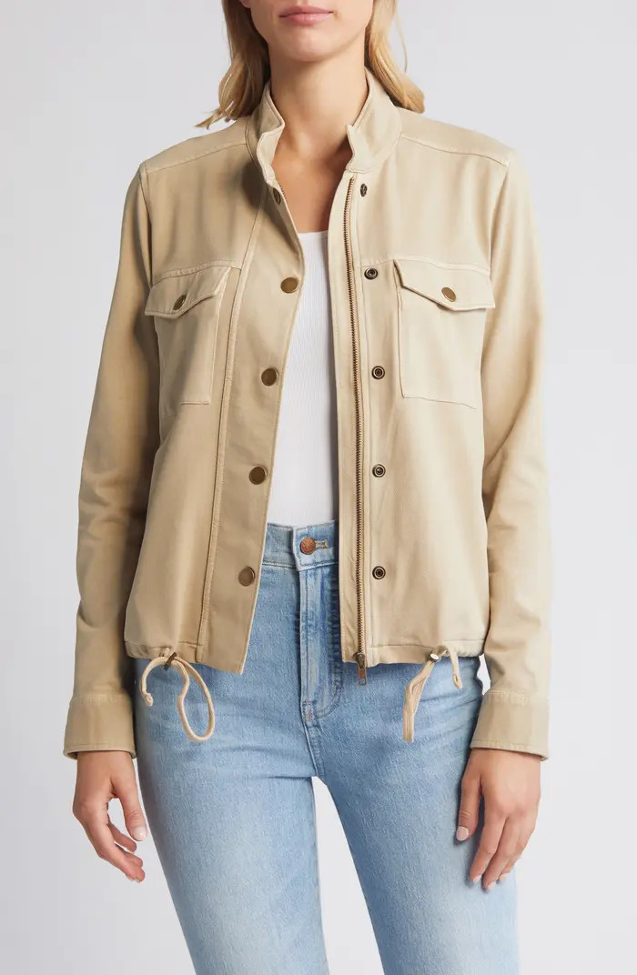 Stretch Organic Cotton Soft Jacket | Nordstrom