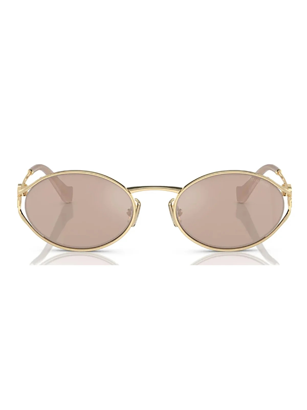 Miu Miu Eyewear Oval Frame Sunglasses | Cettire Global