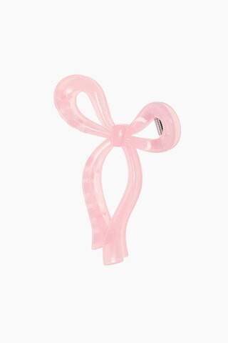 H & M - Bow-Shaped Hair Claw - Pink | H&M (US + CA)