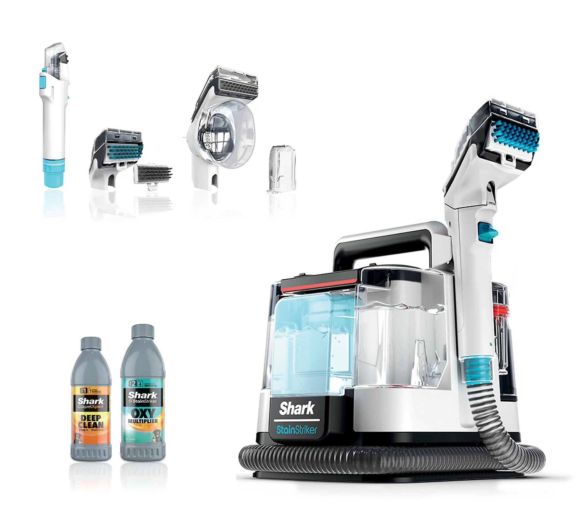 Shark StainStriker Portable Carpet Cleaner withPet Mess Tool | QVC