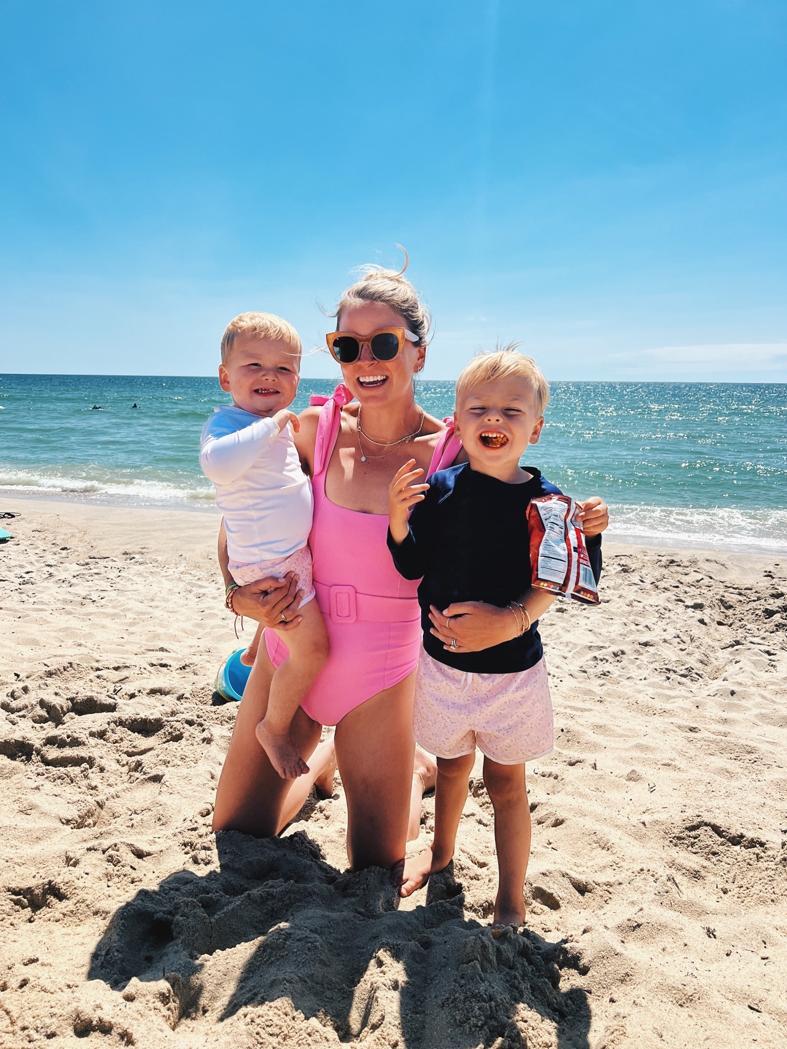 Nantucket week Part 2! So grateful for this time away with my family and friends. Complete chaos, but so worth it! But I won’t lie, now that we are back I’m completely ready for fall 😬 anyone else feeling the same? 🍁🎃☕️🍂

#LTKSeasonal #LTKswim #LTKfamily