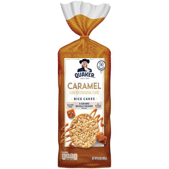 Quaker Caramel Corn Gluten Free Rice Cakes - 6.56oz | Target