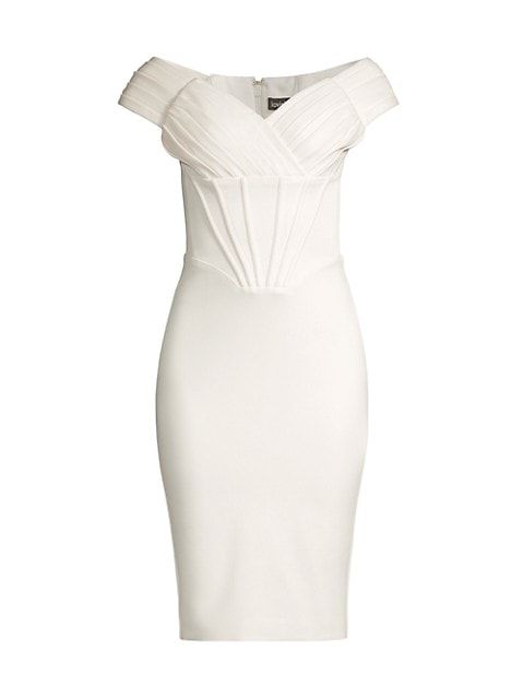 Lavish Alice Off-The-Shoulder Corset Dress | Saks Fifth Avenue